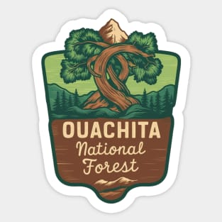 Ouachita National Forest US Sticker